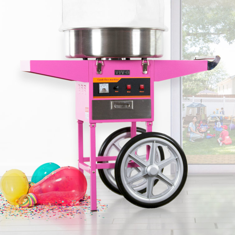 VIVO Pink Electric Commercial Cotton Candy Machine, Candy, 56 OFF
